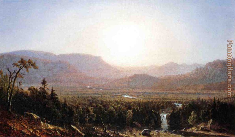 In the Catskills painting - Sanford Robinson Gifford In the Catskills art painting